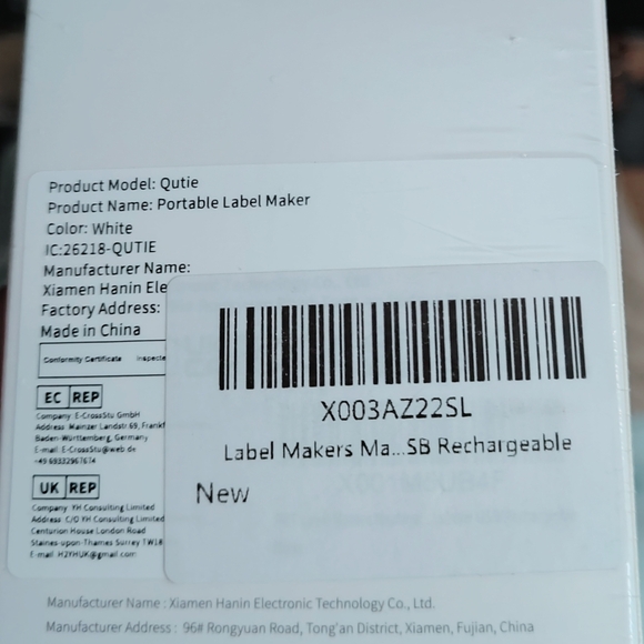 *Brand New* Label Makers Machine w. Tape Built-in Cutter Portable Bluetooth - Picture 7 of 7